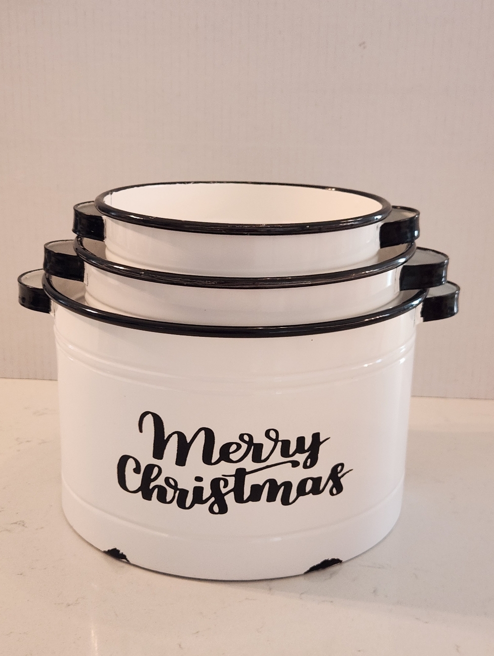 Farm House Holiday Tins